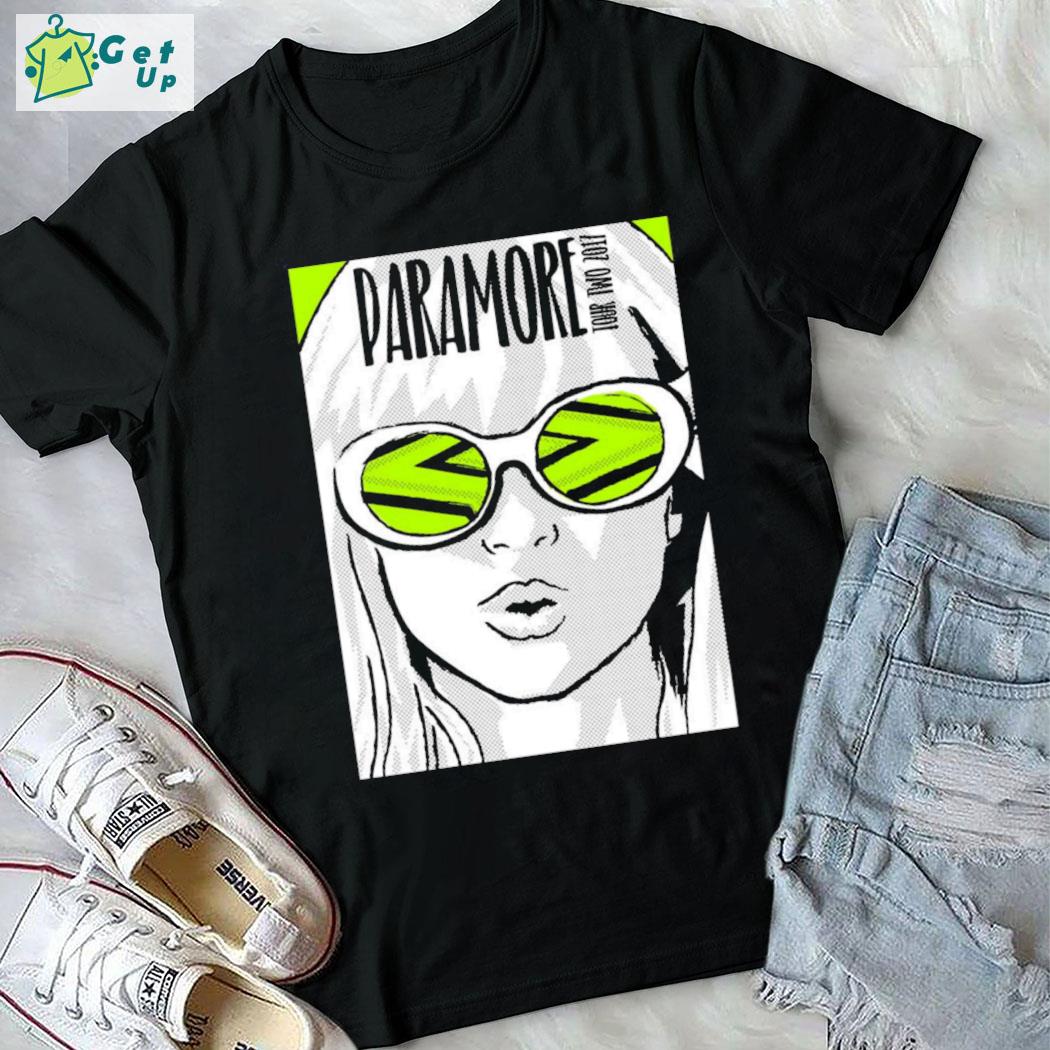 Official Girl With Eyeglass Paramore T-Shirt