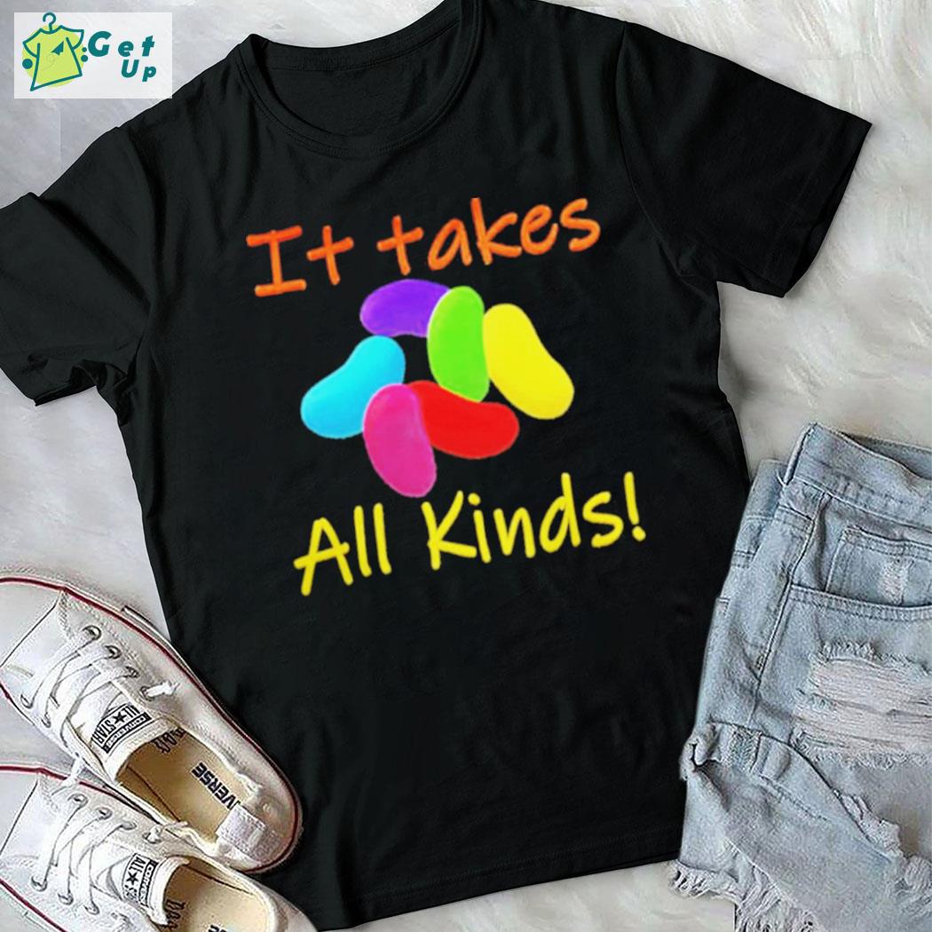 Official It Takes All Kinds Beans T-Shirt