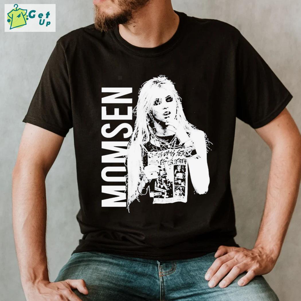 Official Rock Momsen Taylor The Pretty Reckless Shirt mens shirt