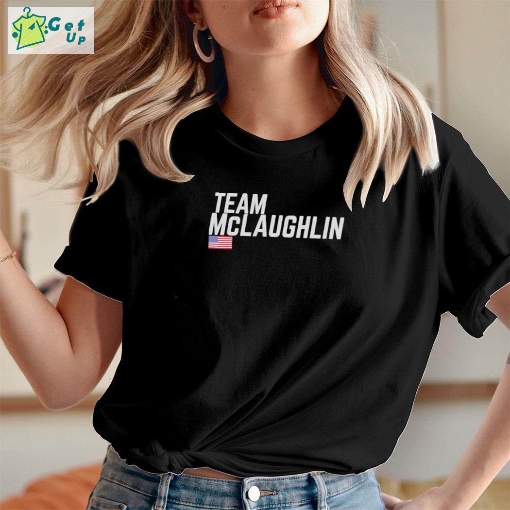 Official Sydney Mclaughlin Team Mclaughlin Flag Shirt ladies tee