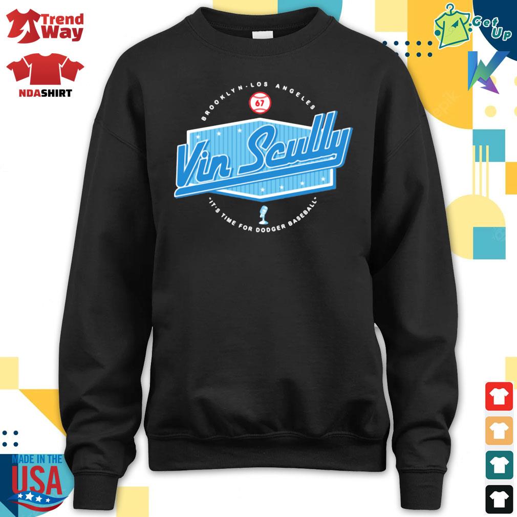 It's Time For Dodgers Baseball Vin Scully 67 Shirt, hoodie, sweater, long  sleeve and tank top