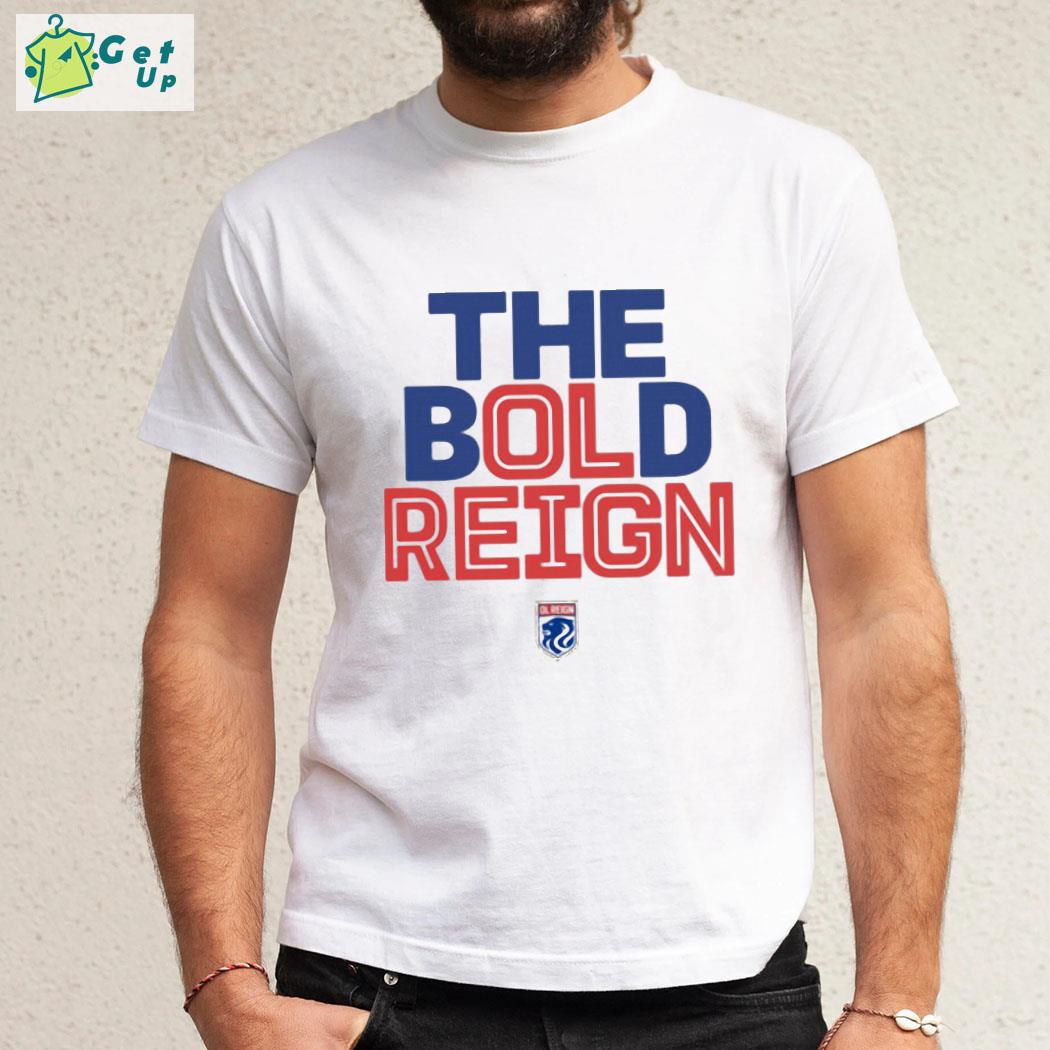 Nwsl the bold ol reign s mens shirt