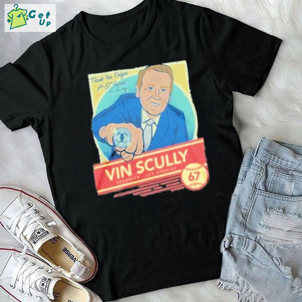 Premium vin Scully It's Time For Dodgers Baseball shirt - Dalatshirt