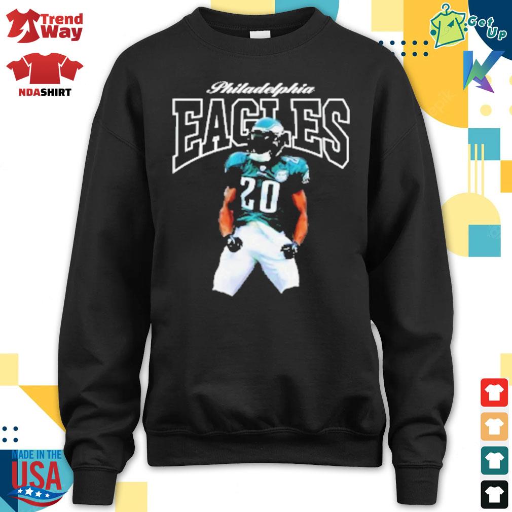 Women's Philadelphia Eagles Brian Dawkins Mitchell & Ness Black