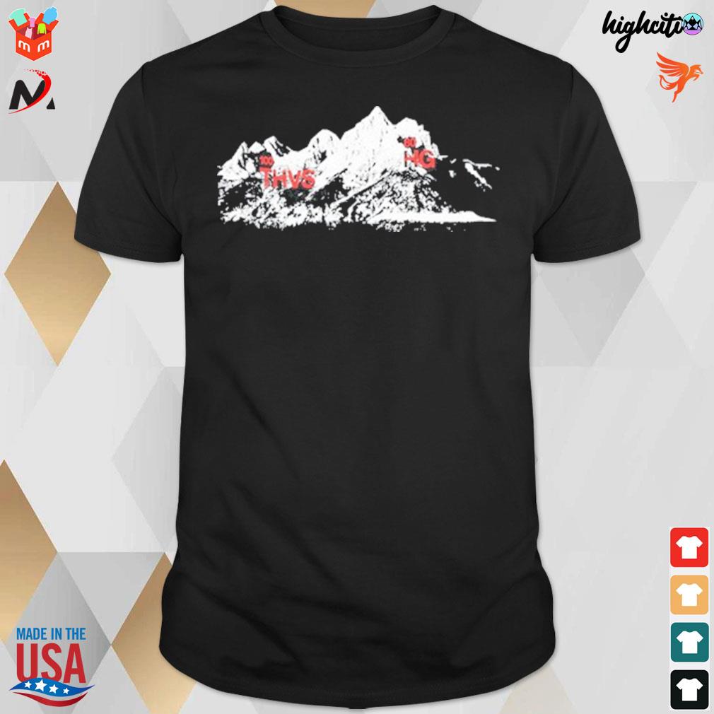 100t x hg mercury mountain t-shirt