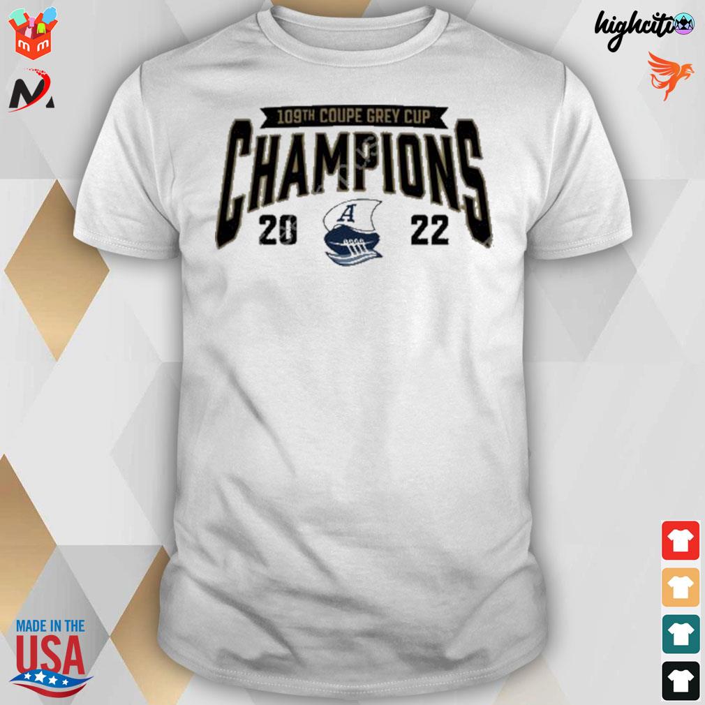 109th coupe grey cup champions 2022 t-shirt