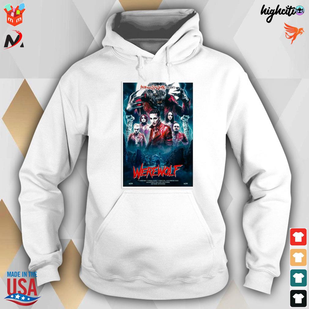 2022 motionless in white were wolf presents t-s hoodie