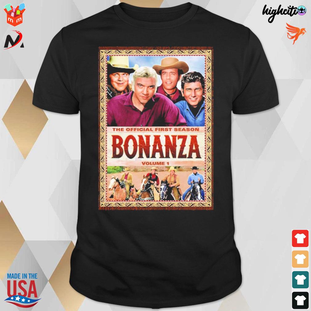 Bonanza the official first season bonanza volume 1 t-shirt