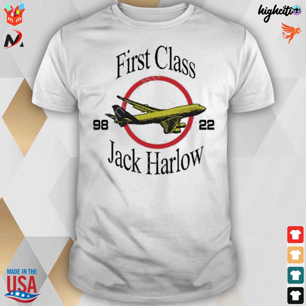 First class plane Jack Harlow 98 22 t-shirt