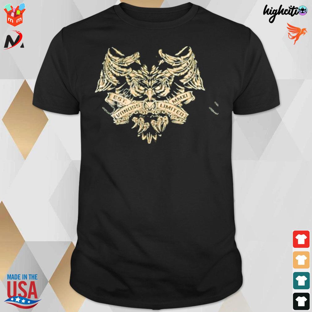 Golden owl est vanoss mmxi limited t-shirt