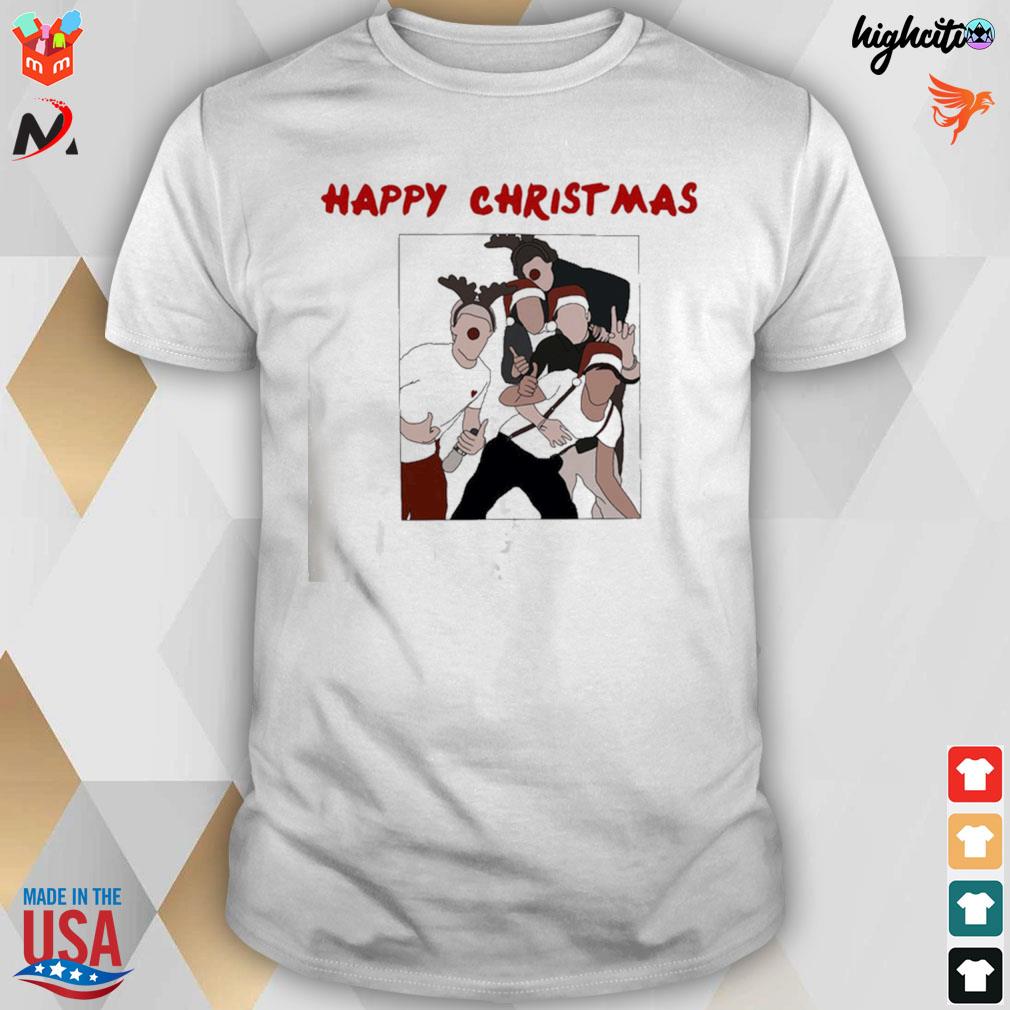 Happy Christmas 0ne direction t-shirt