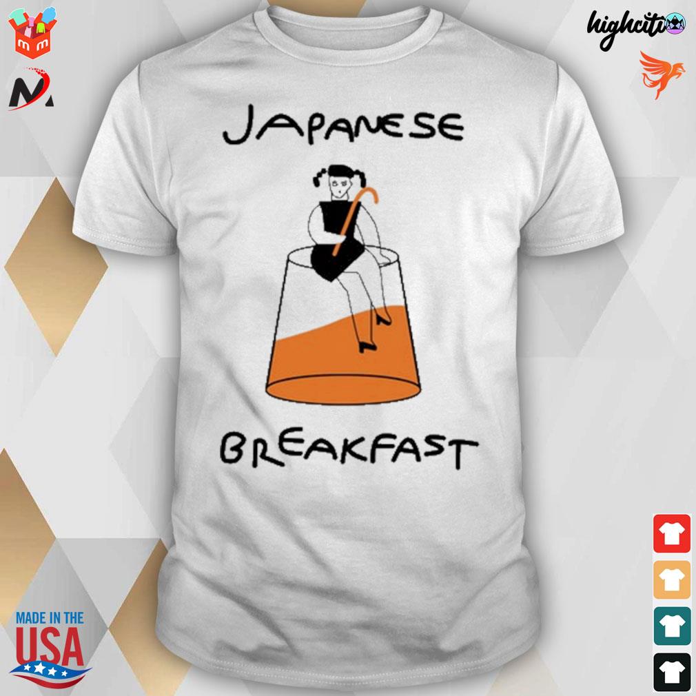 Japanese breakfast juice girl t-shirt