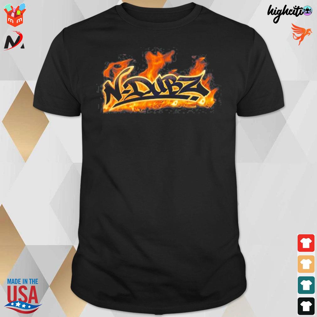 N-dubz flame pullover fire t-shirt