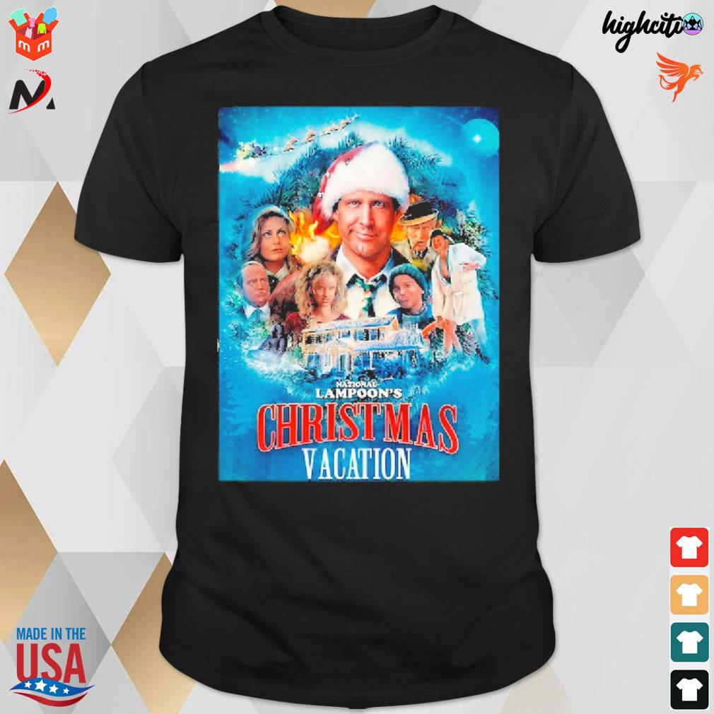 National lampoon's christmas vacation Chevy Chase Christmas t-shirt