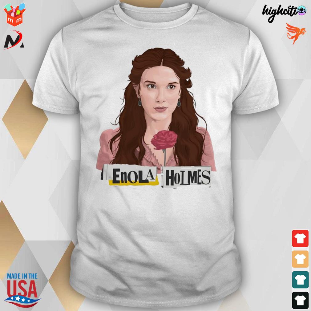 Pretty Enola Holmes millie t-shirt