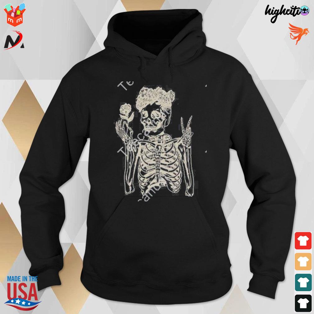 Skeleton resurrected t-s hoodie