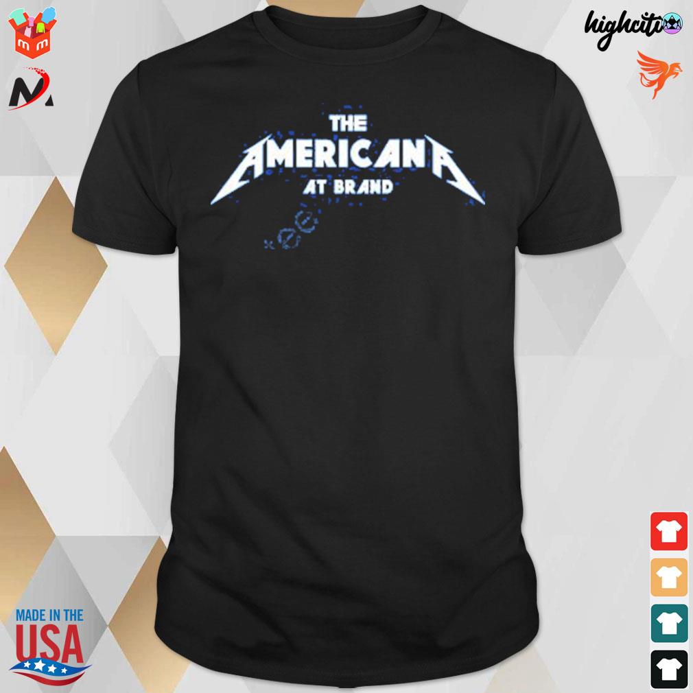 The American at brand t-shirt