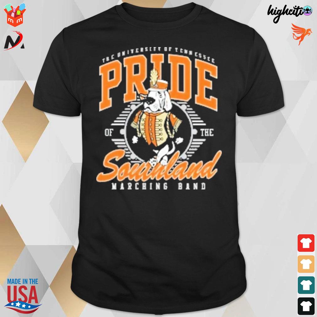 The university of Tennessee pride of the southland marching band t-shirt