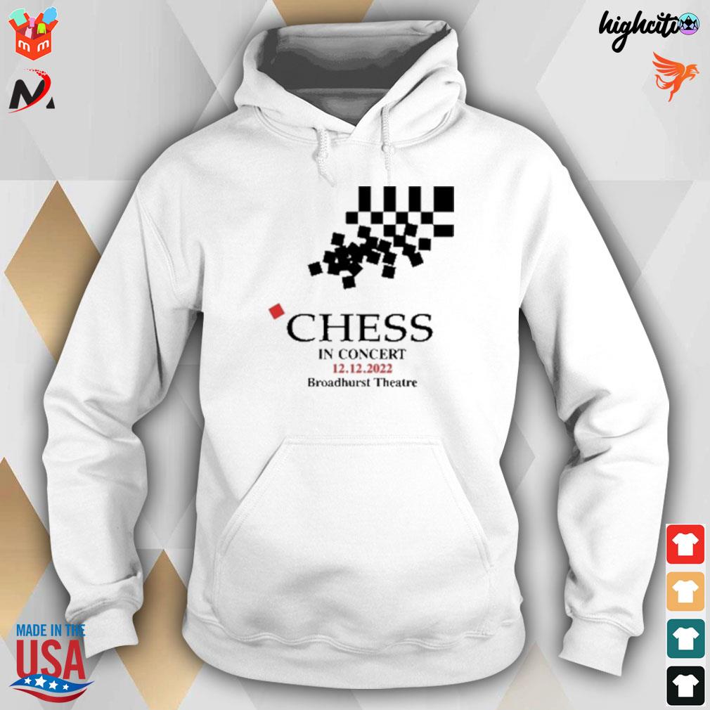 Benefit concert chess in concert broadhurst theatre t-s hoodie