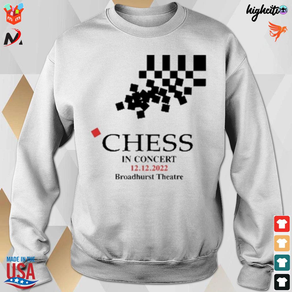 Benefit concert chess in concert broadhurst theatre t-s sweatshirt