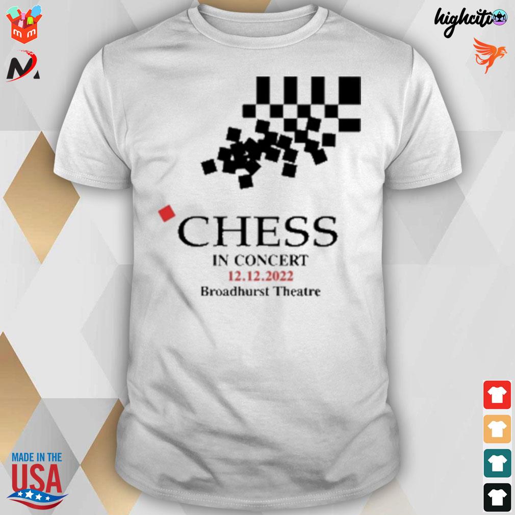 Benefit concert chess in concert broadhurst theatre t-shirt