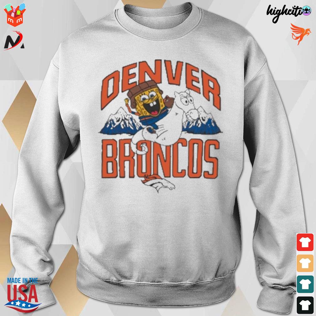 Denver Broncos Vintage T Shirt, Denver Bronco Inspired Sweatshirt