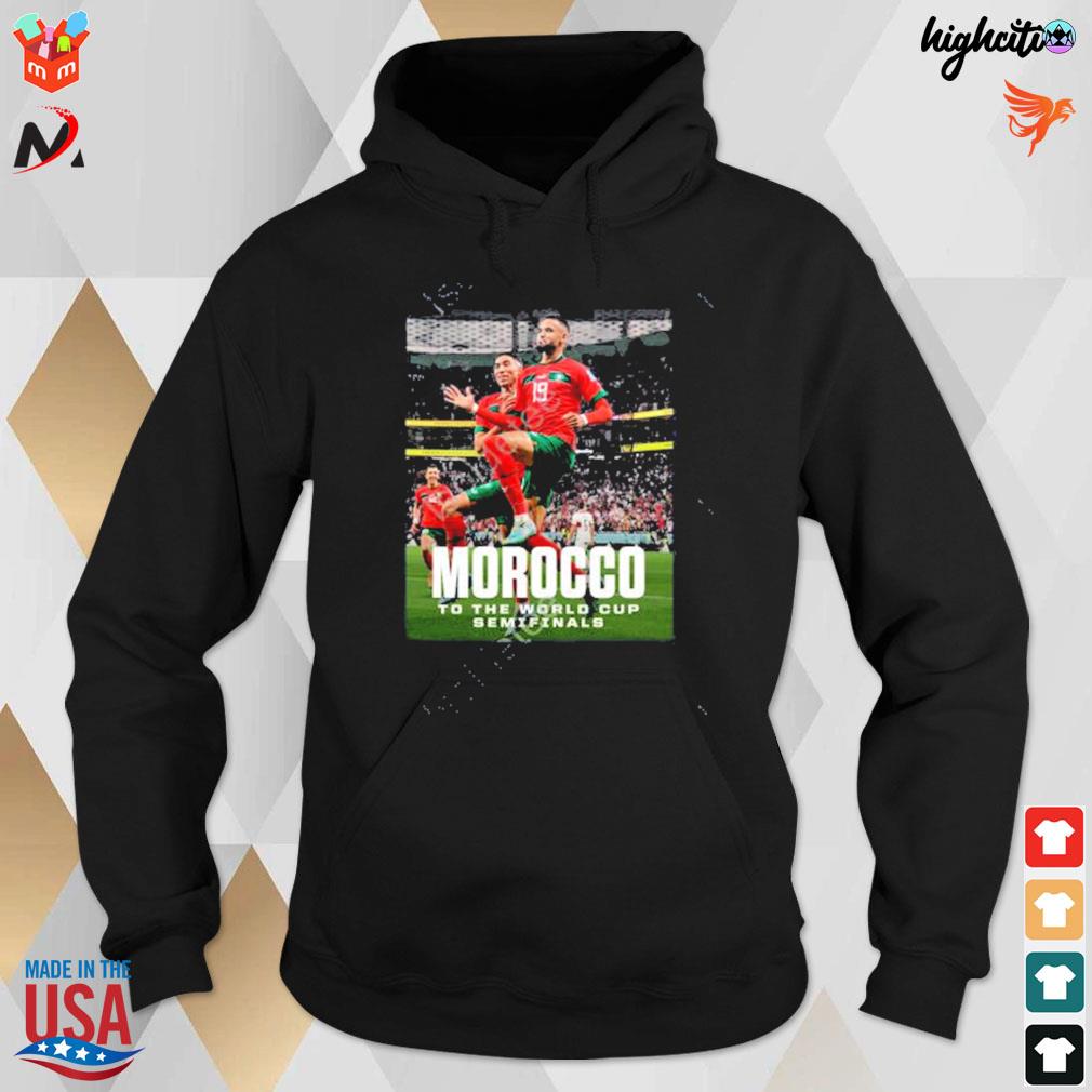 Espn Morocco to the world cup semifinals t-s hoodie