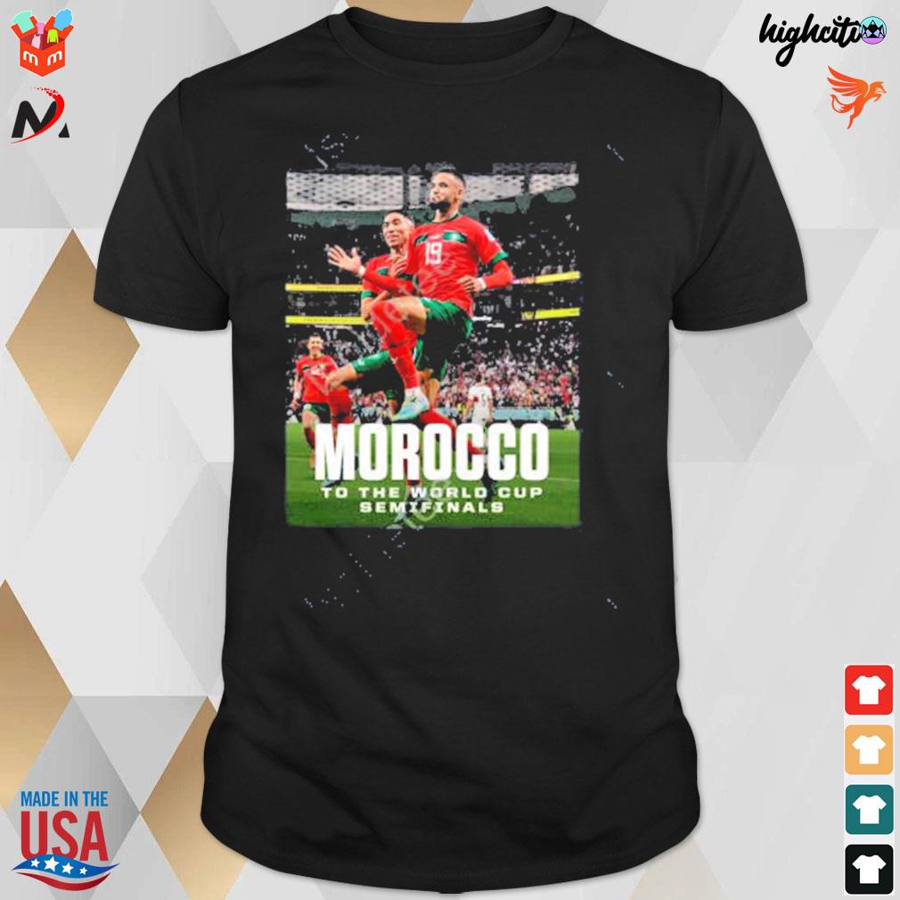 Espn Morocco to the world cup semifinals t-shirt