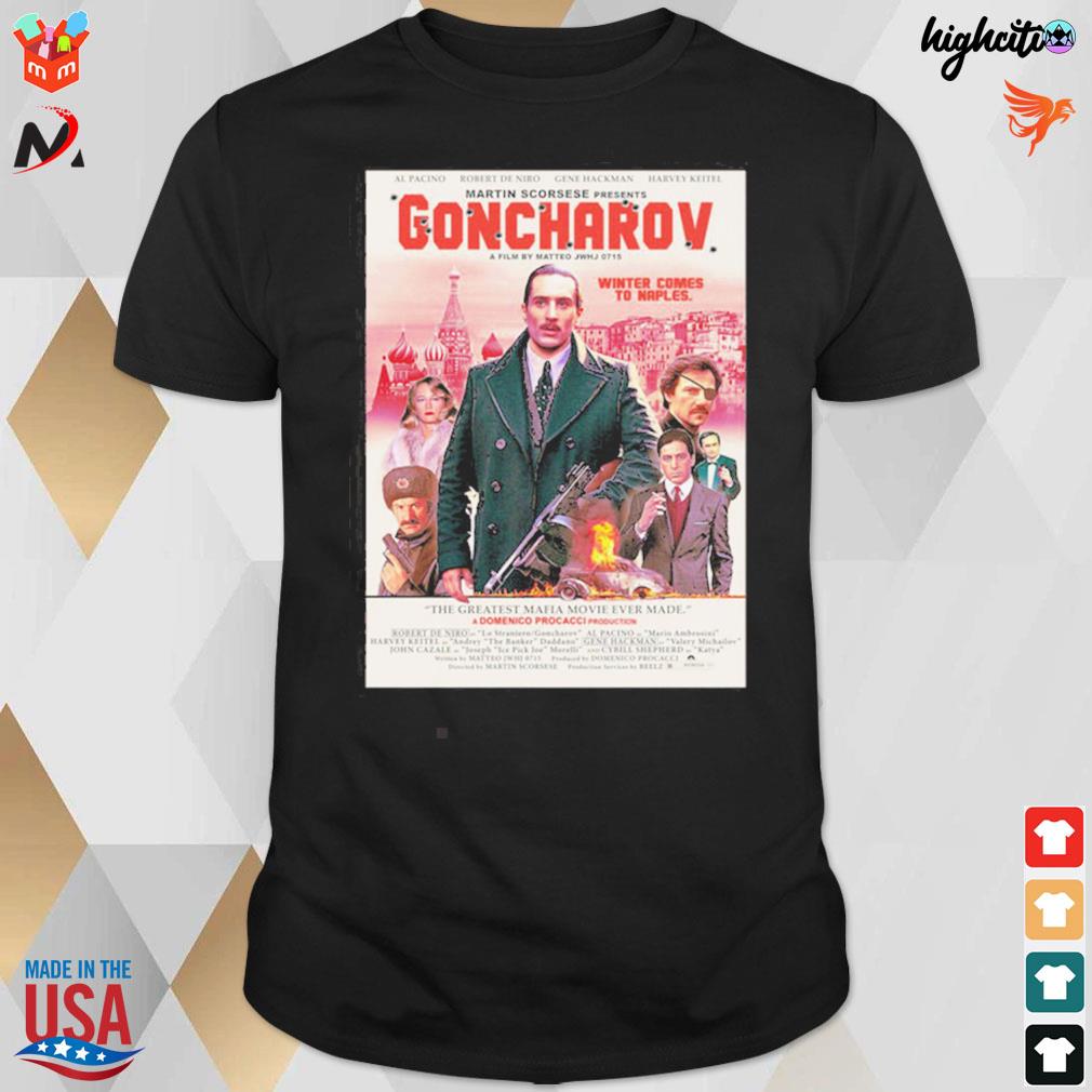 Goncharov the fake scorsese movie trendy t-shirt