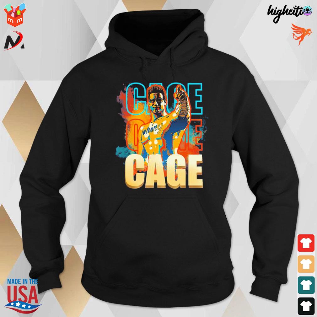 Johnny Cage tribute t-s hoodie