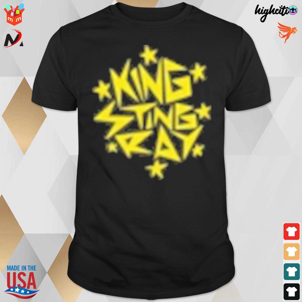 King stingray logo purple ray t-shirt