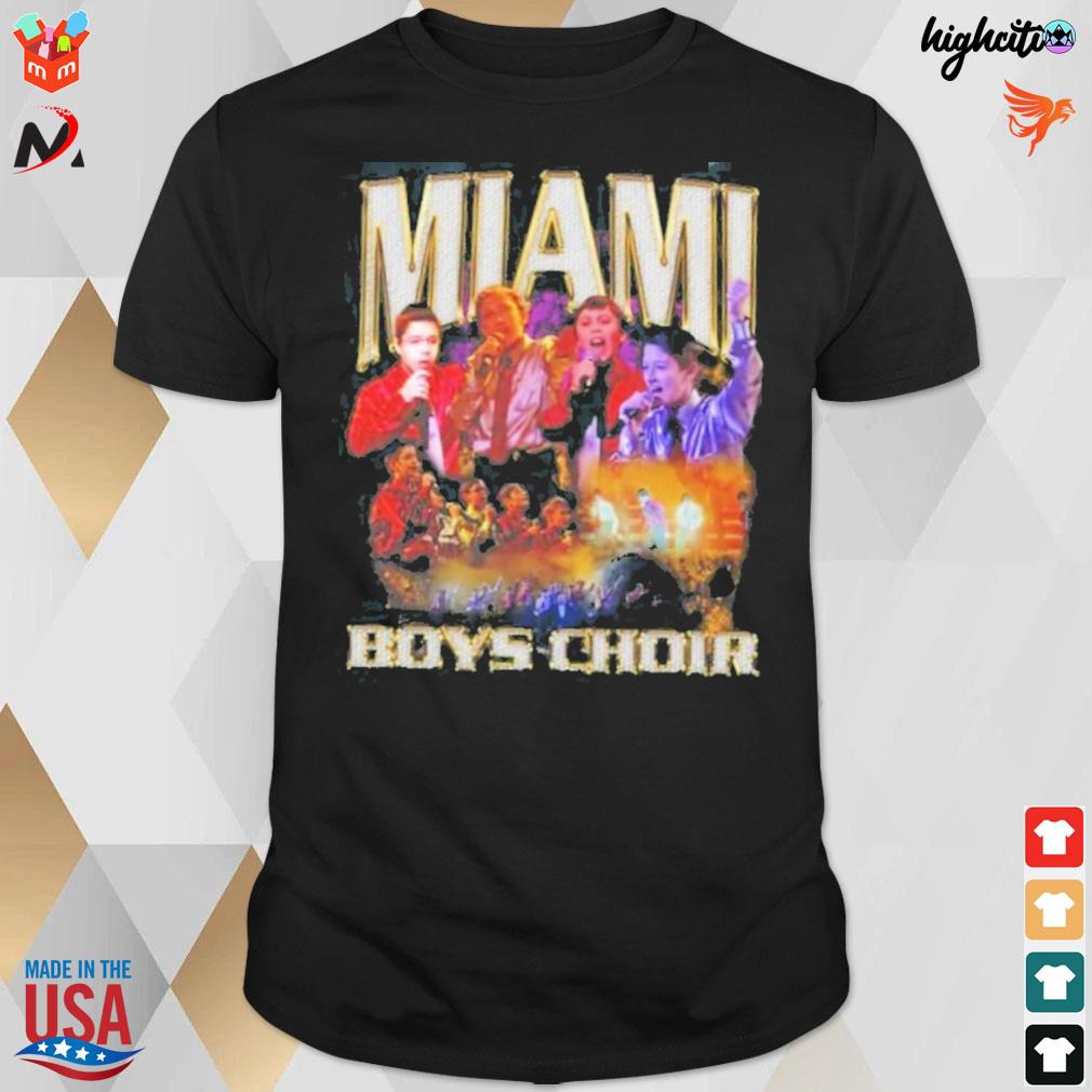 Miami boys choir band t-shirt