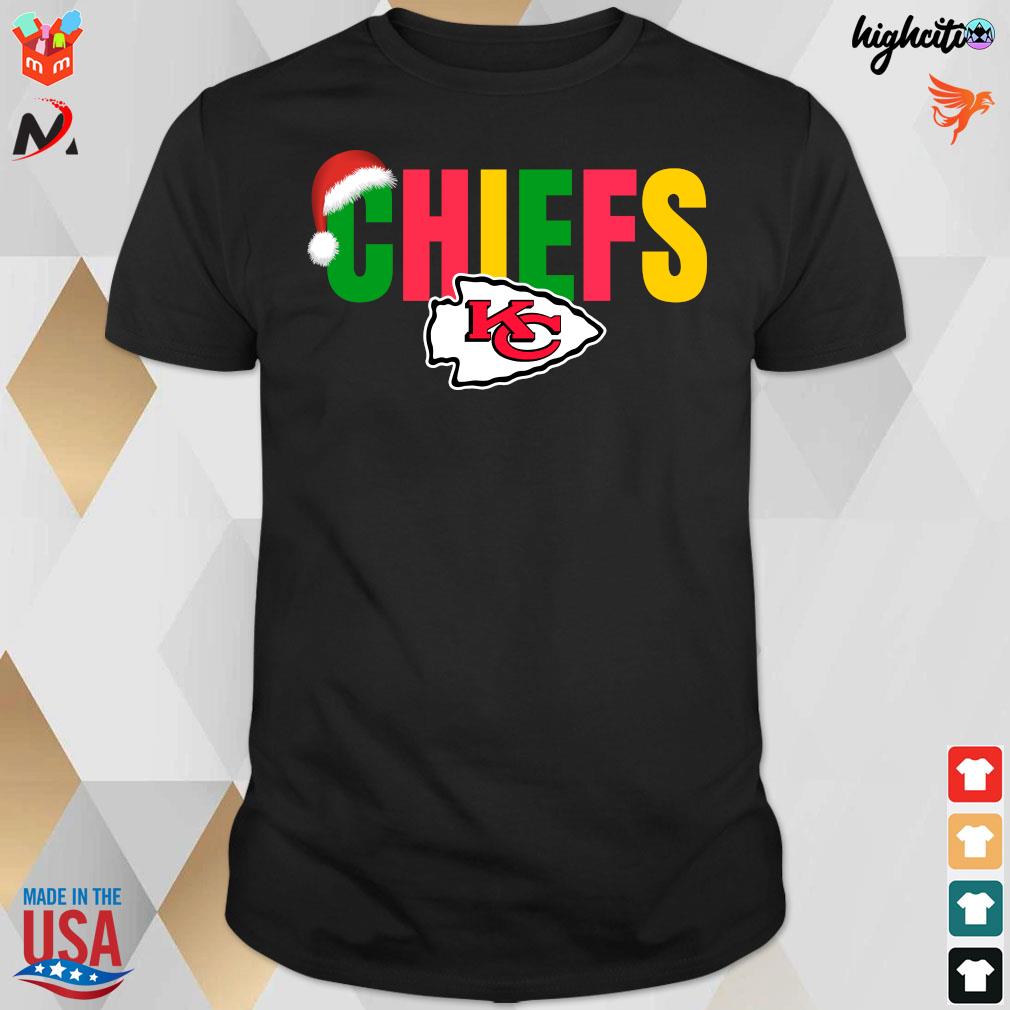 Official chiefs christmas Kansas city Chiefs T-shirt