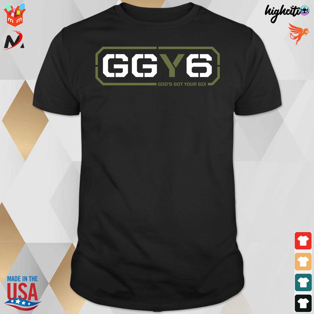 Official gGY6 god's got your six T-shirt