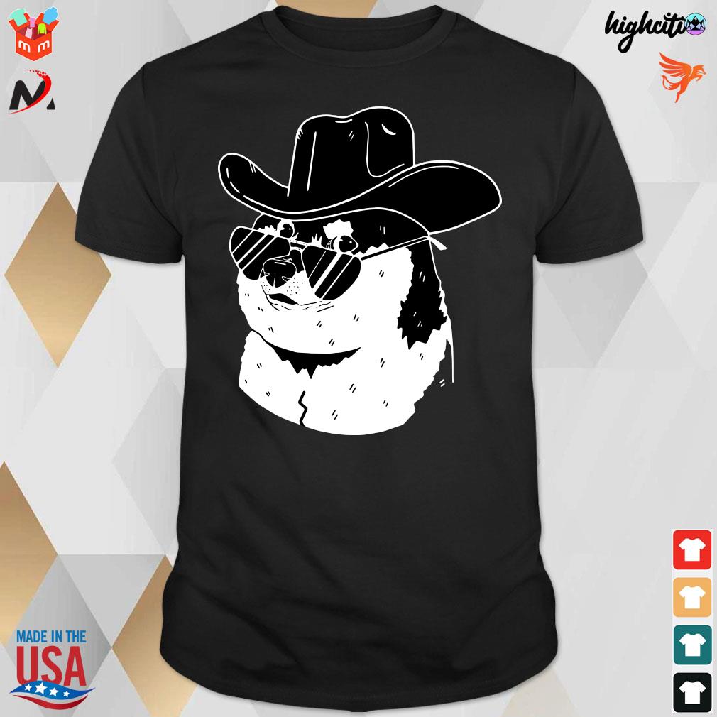 Official Rodeo doge cowboy dog t-shirt