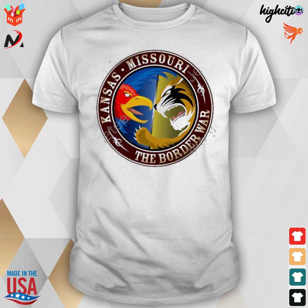 The border war Kansas Missouri t-shirt