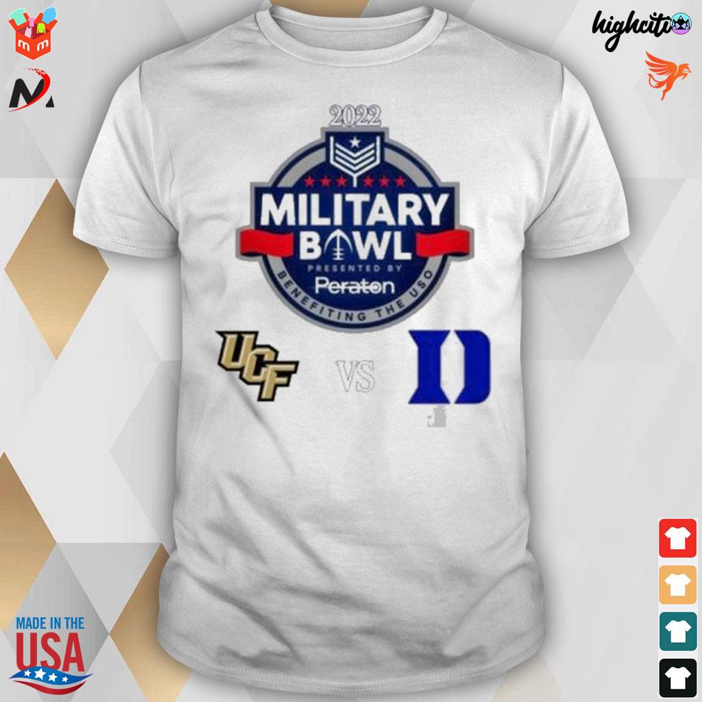 Ucf vs duke 2022 military bowl presented by peraton t-shirt