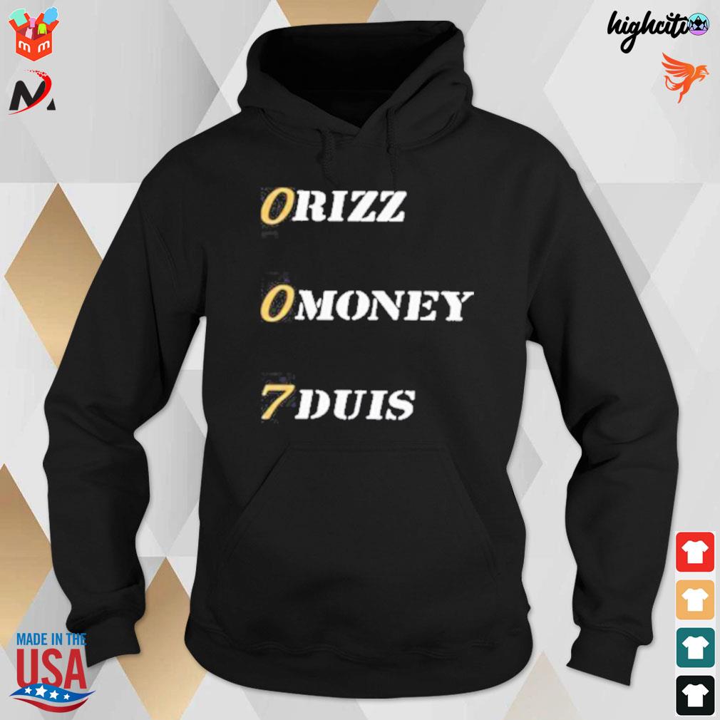 007 rizz money duis t-s hoodie