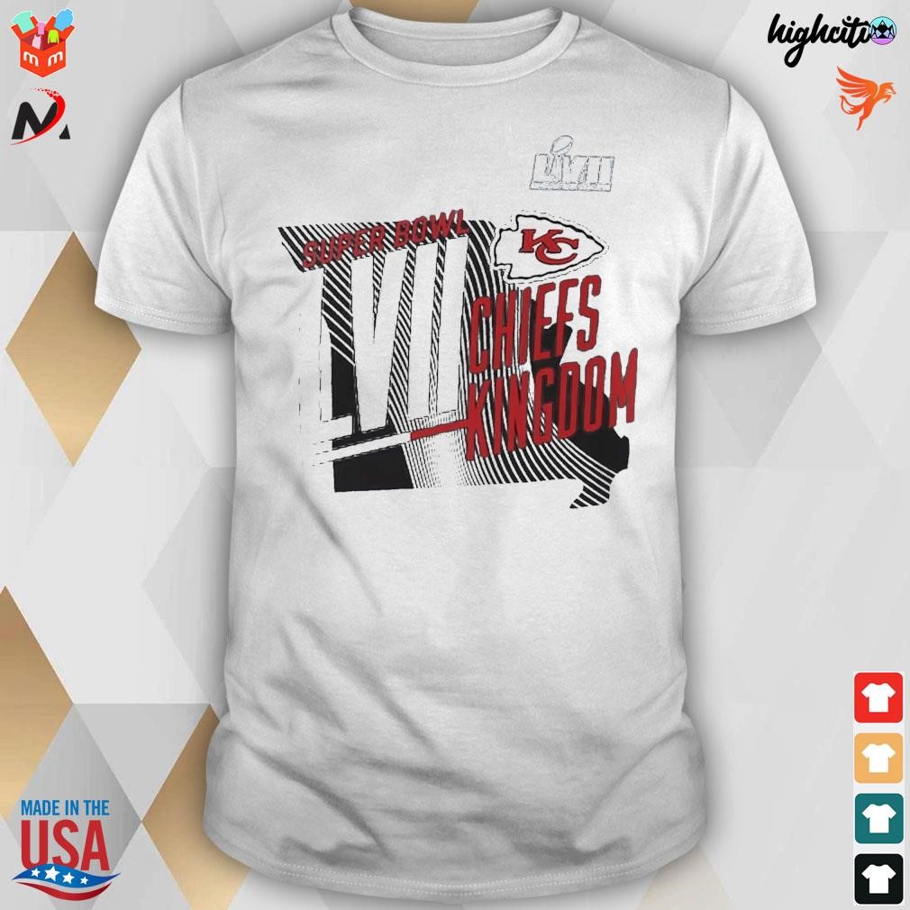 Kansas City Chiefs Super Bowl LVII Chiefs Kingdom T-shirt