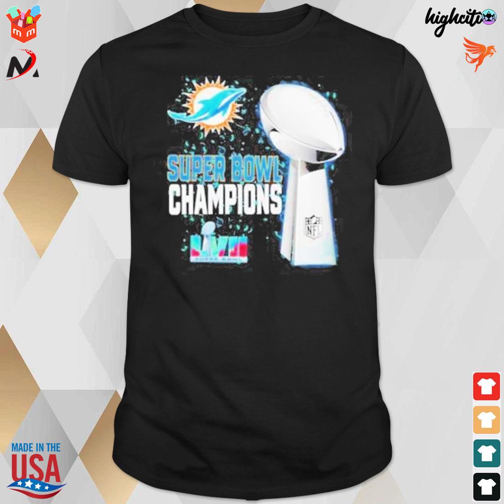 MiamI dolphins super bowl lviI 2023 champions t-shirt, hoodie, sweater,  long sleeve and tank top