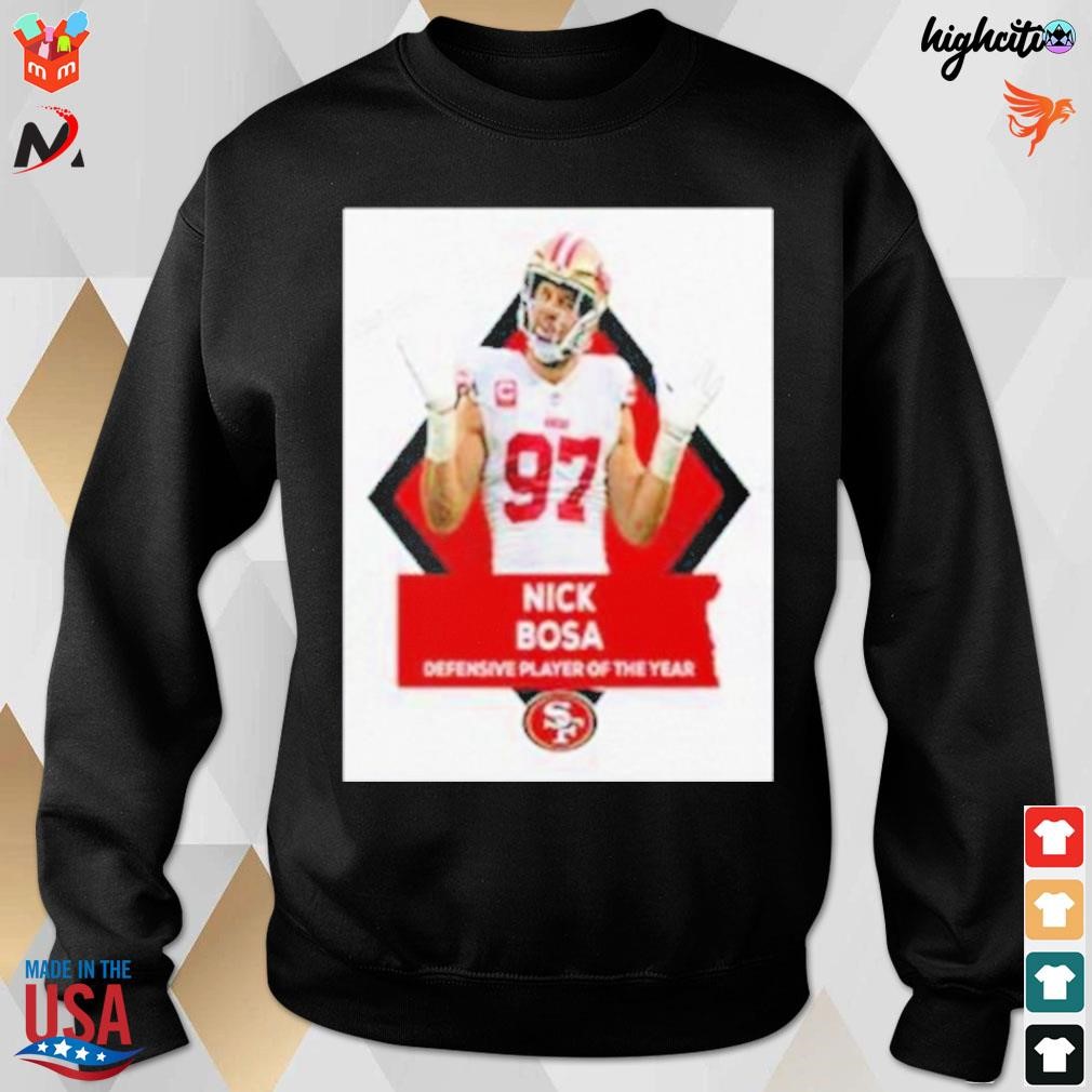 San Francisco 49ers Nick Bosa 97 Scarlet Alternate Game Player