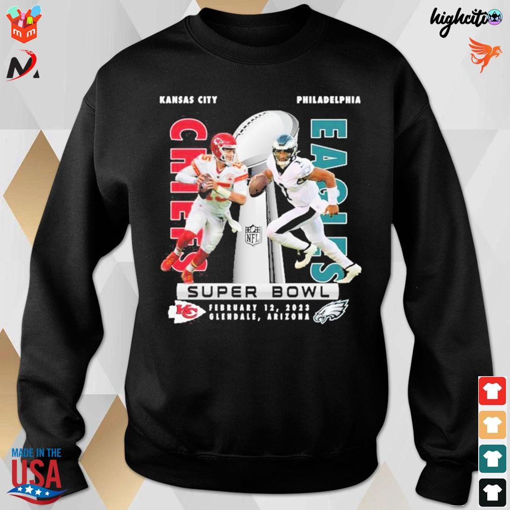 Official kansas city Chiefs 2023 super bowl champions Kansas city Chiefs 38  philadelphia eagles 35 signatures T-shirt, hoodie, sweater, long sleeve and  tank top