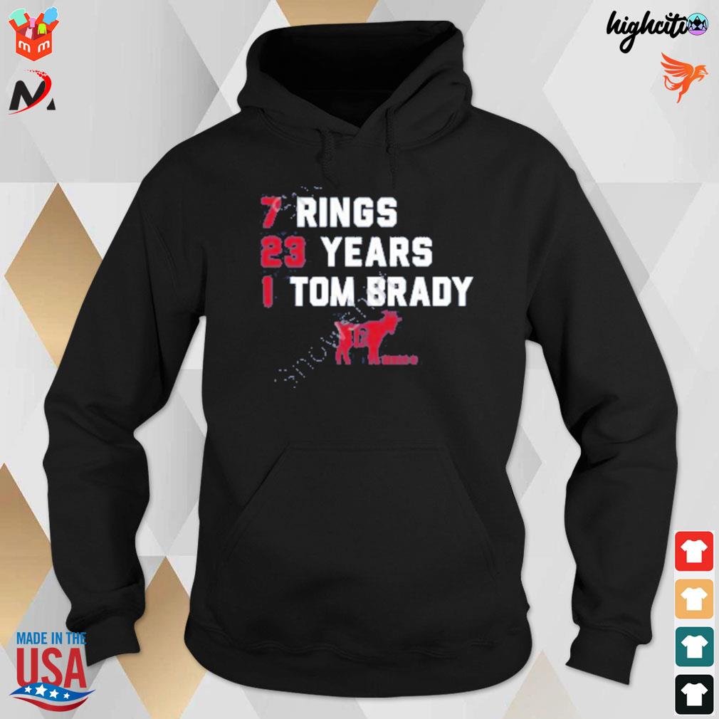 Tom Brady GOAT List Shirt, hoodie, sweater, long sleeve and tank top