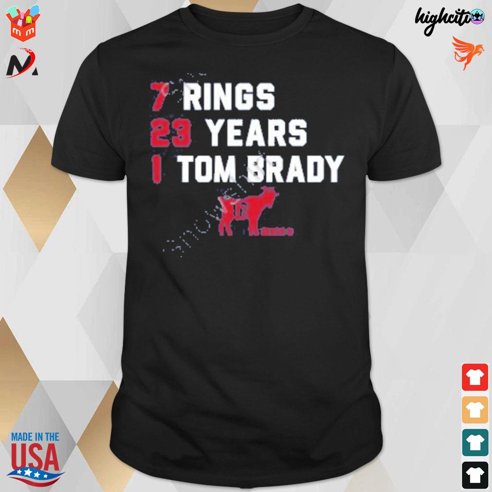 Tom Brady GOAT List Shirt, hoodie, sweater, long sleeve and tank top