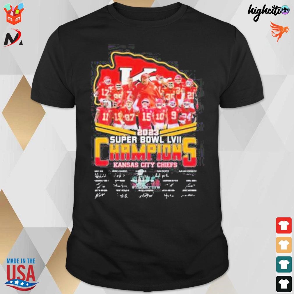 Kansas City Chiefs Super Bowl LVII Champions 2023 Unisex Hoodie - T-shirts  Low Price