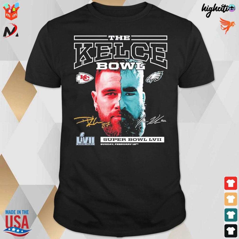 The Kelce Bowl Kansas City Chiefs vs Philadelphia Eagles Super Bowl LVII  Matchup T-Shirt, hoodie, sweater, long sleeve and tank top