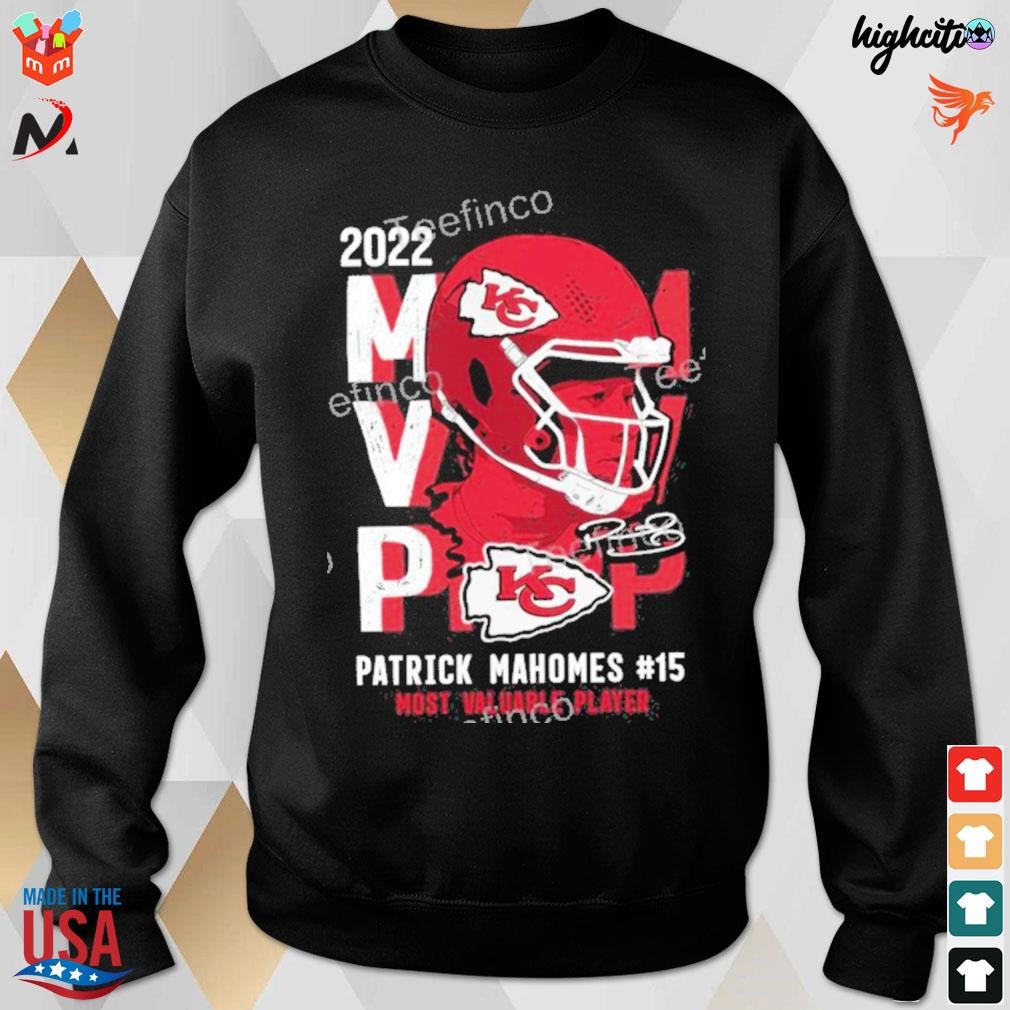 Patrick Mahomes Black Kansas City Chiefs 2022 NFL MVP T-Shirt, hoodie,  sweater, long sleeve and tank top