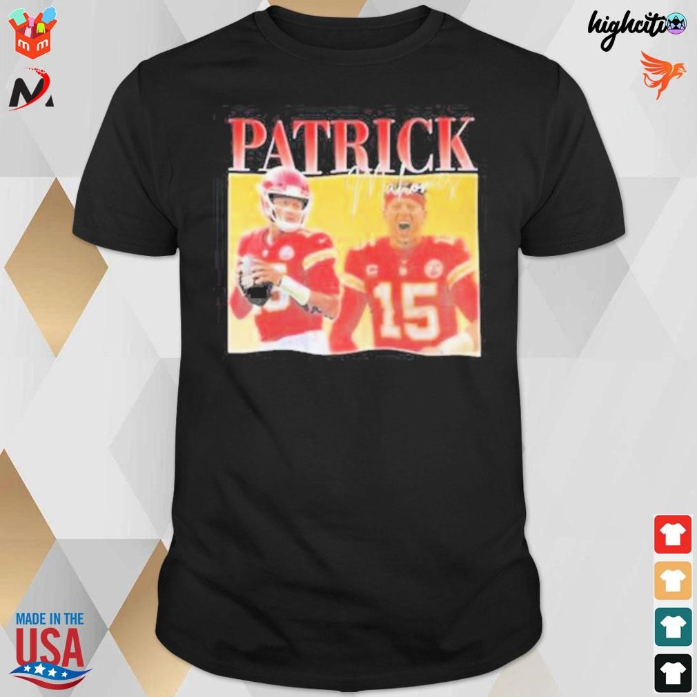 Patrick Mahomes Kansas city Chiefs mvp super bowl champion vintage 90s ...