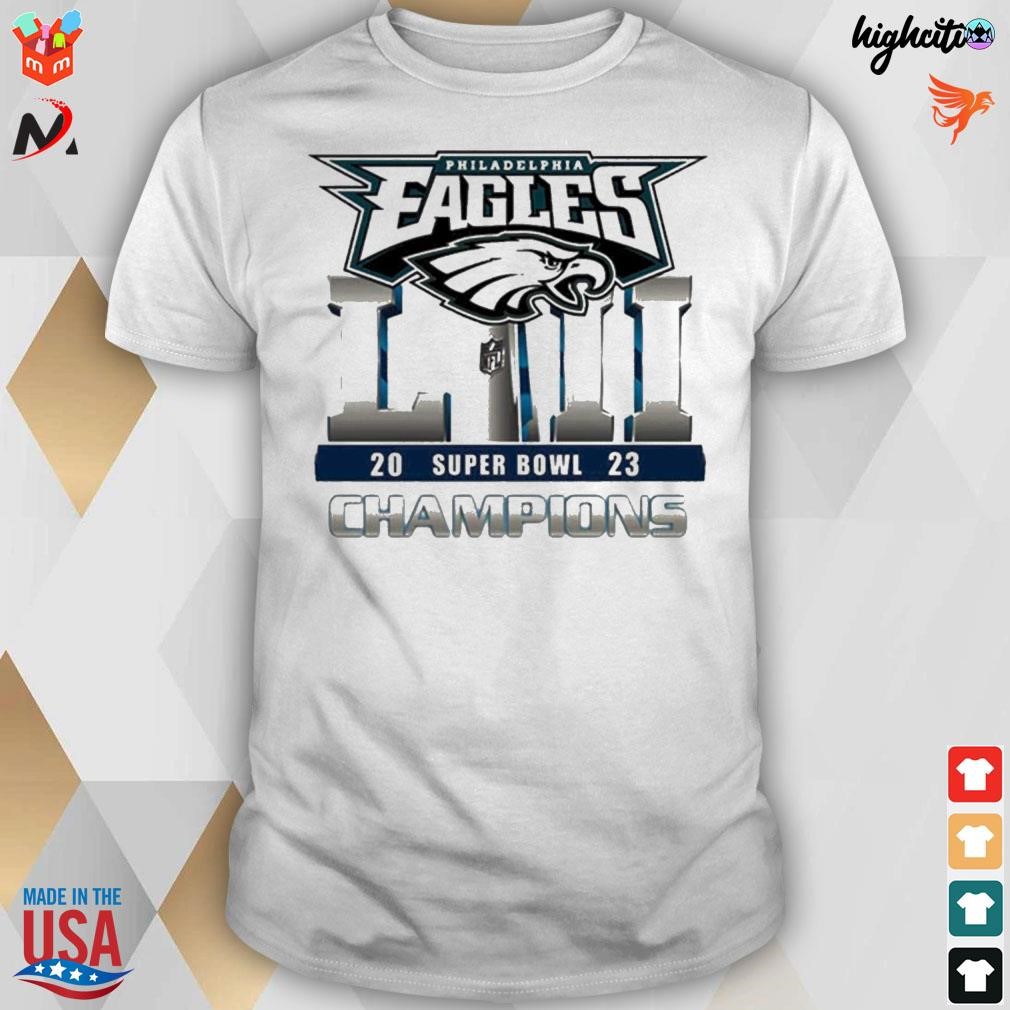 Philadelphia Eagles 2023 Nfc Champions Super Bowl T-shirt - TeeUni