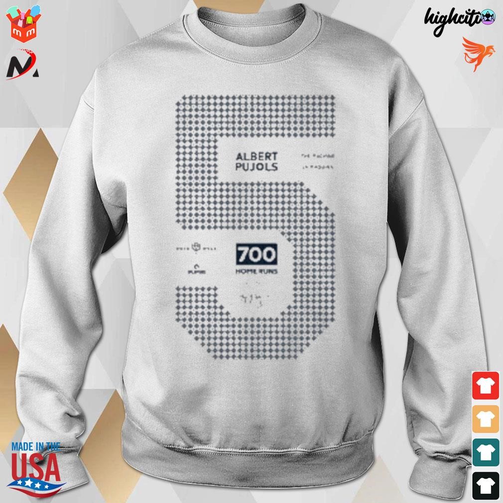 Albert Pujols 700 scorecard 2022 T-shirt, hoodie, sweater, long